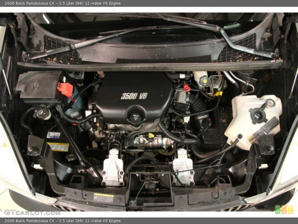 3.5 Liter OHV 12-Valve V6 Engine for the 2006 Buick Rendezvous #86192732