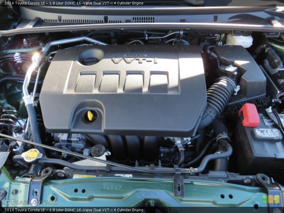 1.8 Liter DOHC 16-Valve Dual VVT-i 4 Cylinder Engine for the 2014 Toyota Corolla #86195060