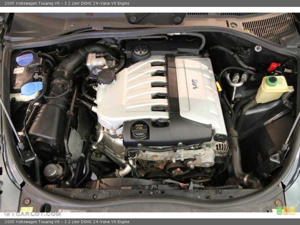 3.2 Liter DOHC 24-Valve V6 2005 Volkswagen Touareg Engine