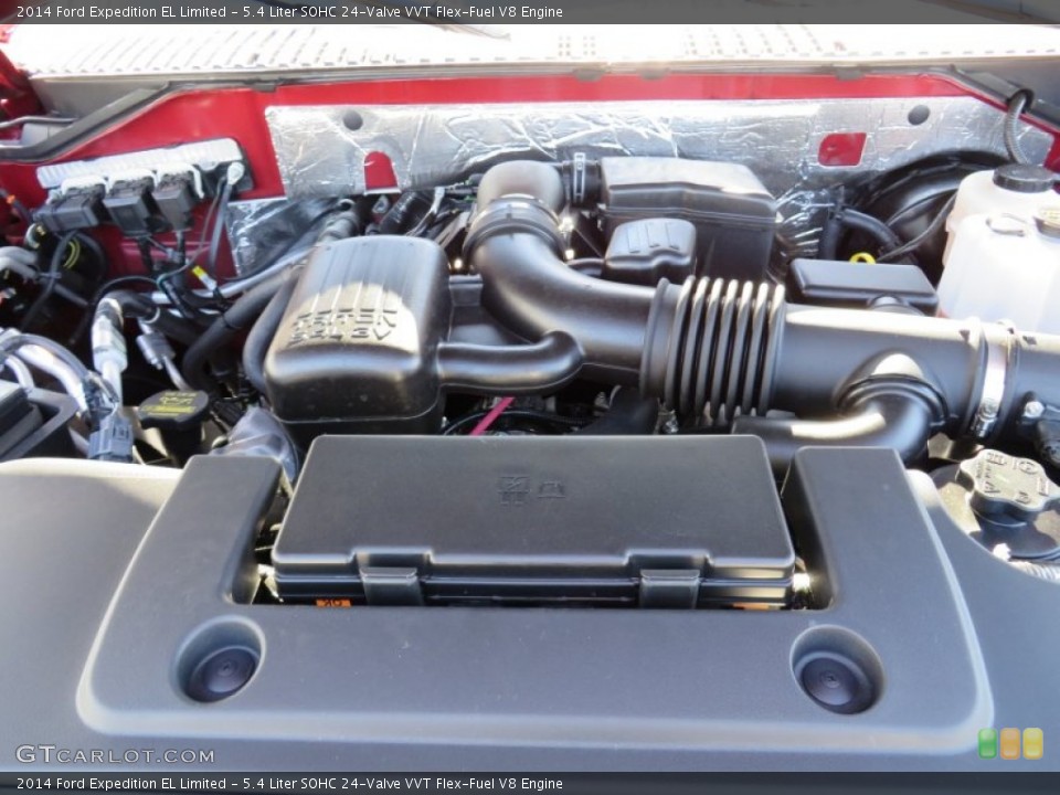 5.4 Liter SOHC 24-Valve VVT Flex-Fuel V8 Engine for the 2014 Ford Expedition #86196803