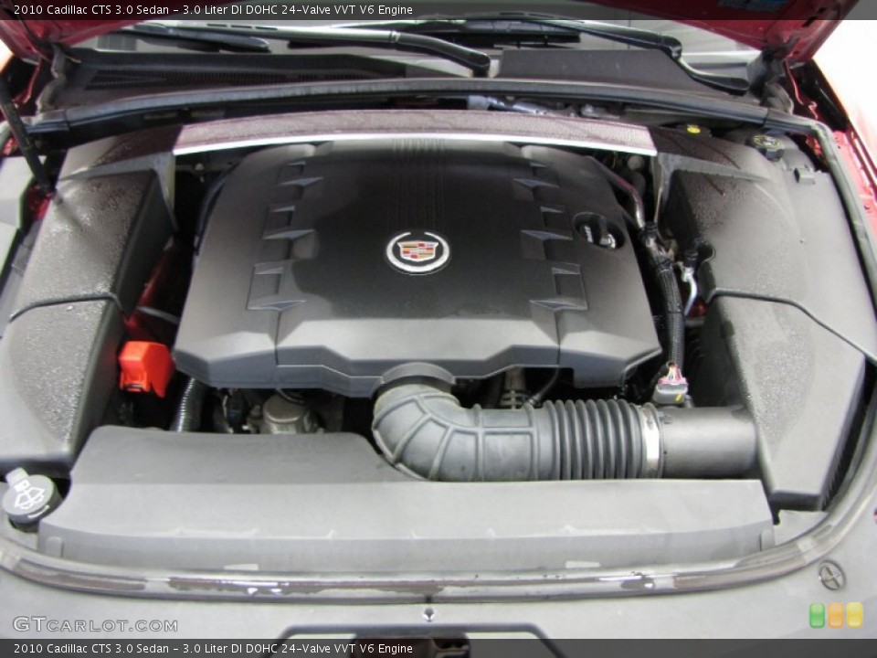 3.0 Liter DI DOHC 24-Valve VVT V6 2010 Cadillac CTS Engine