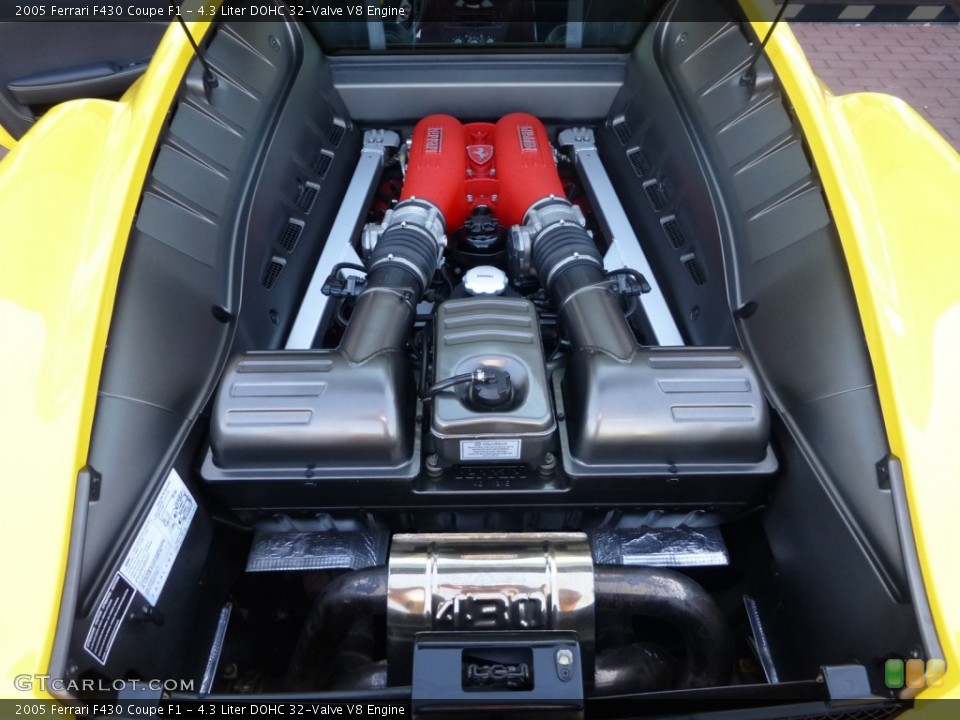 4.3 Liter DOHC 32-Valve V8 Engine for the 2005 Ferrari F430 #86205308