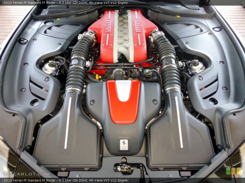 6.3 Liter GDI DOHC 48-Valve VVT V12 Engine for the 2013 Ferrari FF #86205764