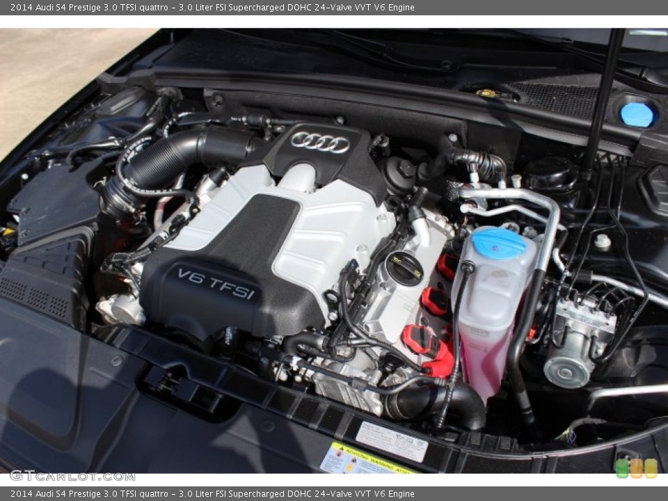3.0 Liter FSI Supercharged DOHC 24-Valve VVT V6 Engine for the 2014 Audi S4 #86215682
