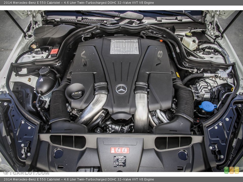 4.6 Liter Twin-Turbocharged DOHC 32-Valve VVT V8 Engine for the 2014 Mercedes-Benz E #86216330