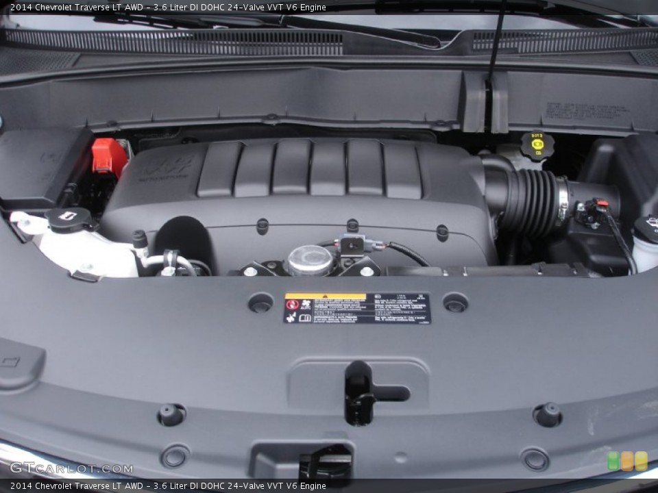 3.6 Liter DI DOHC 24-Valve VVT V6 Engine for the 2014 Chevrolet Traverse #86218850