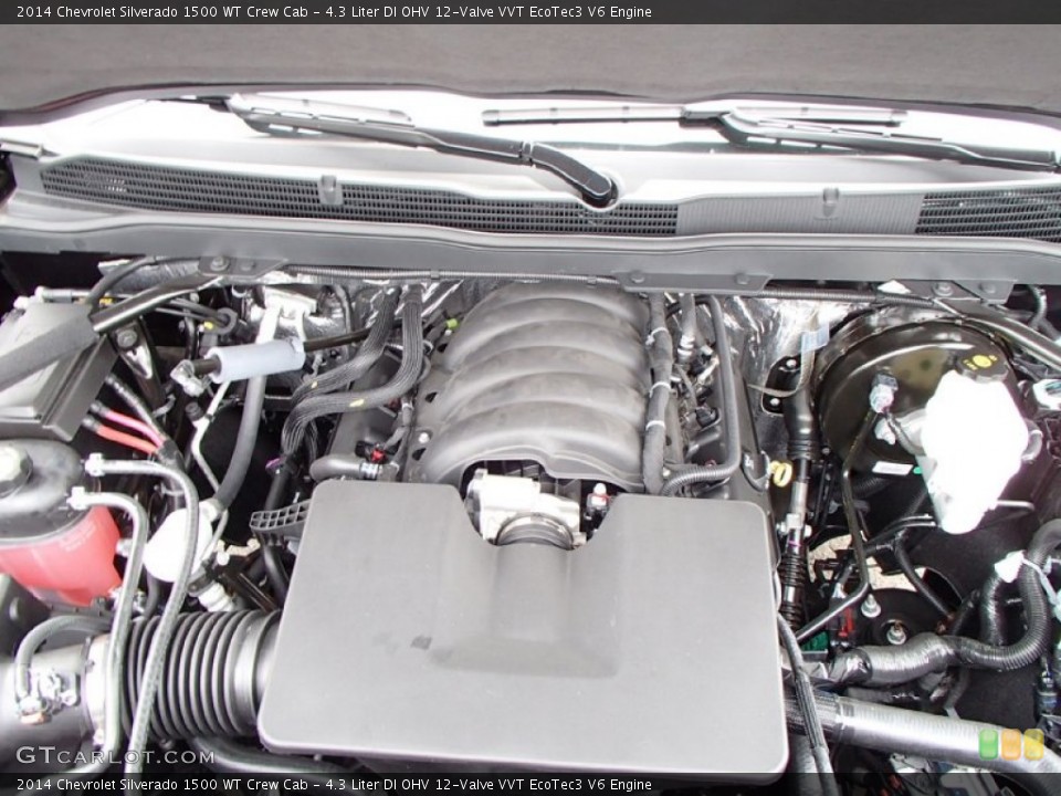 4.3 Liter DI OHV 12-Valve VVT EcoTec3 V6 Engine for the 2014 Chevrolet Silverado 1500 #86219360