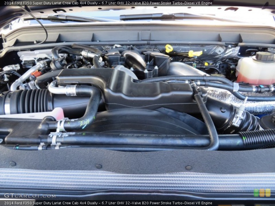 6.7 Liter OHV 32-Valve B20 Power Stroke Turbo-Diesel V8 Engine for the 2014 Ford F350 Super Duty #86242826