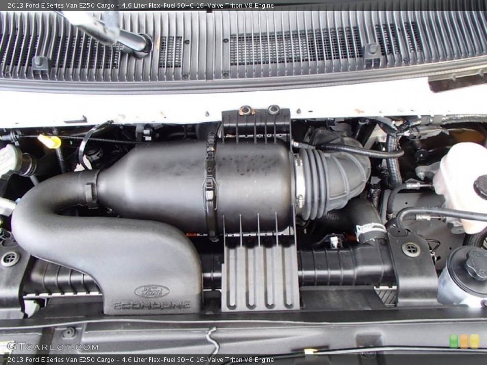 4.6 Liter Flex-Fuel SOHC 16-Valve Triton V8 Engine for the 2013 Ford E Series Van #86244152