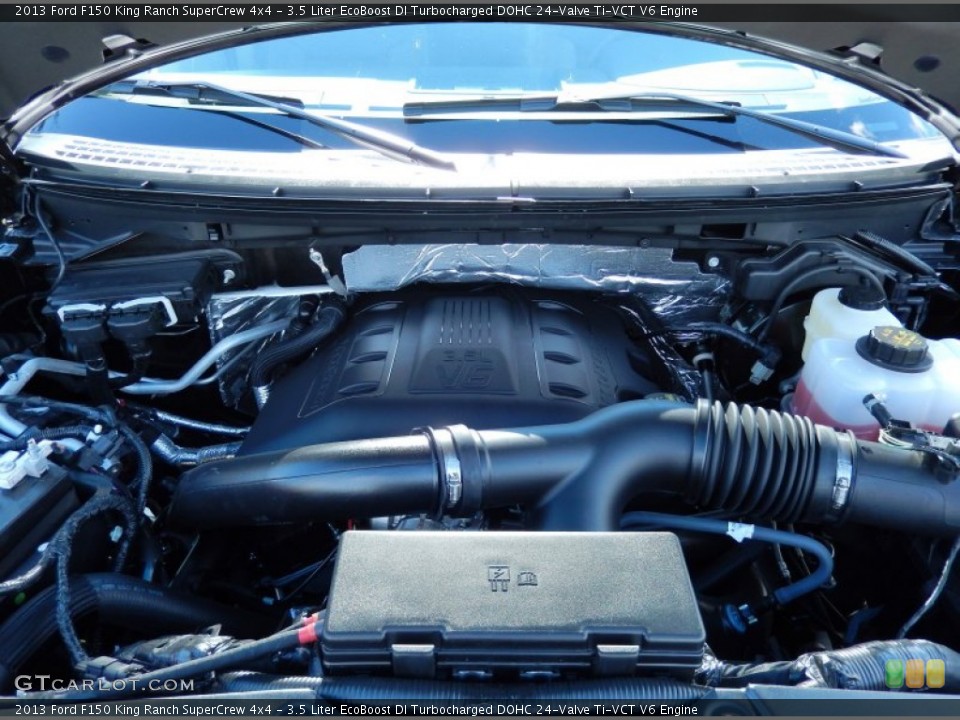 3.5 Liter EcoBoost DI Turbocharged DOHC 24-Valve Ti-VCT V6 Engine for the 2013 Ford F150 #86245286