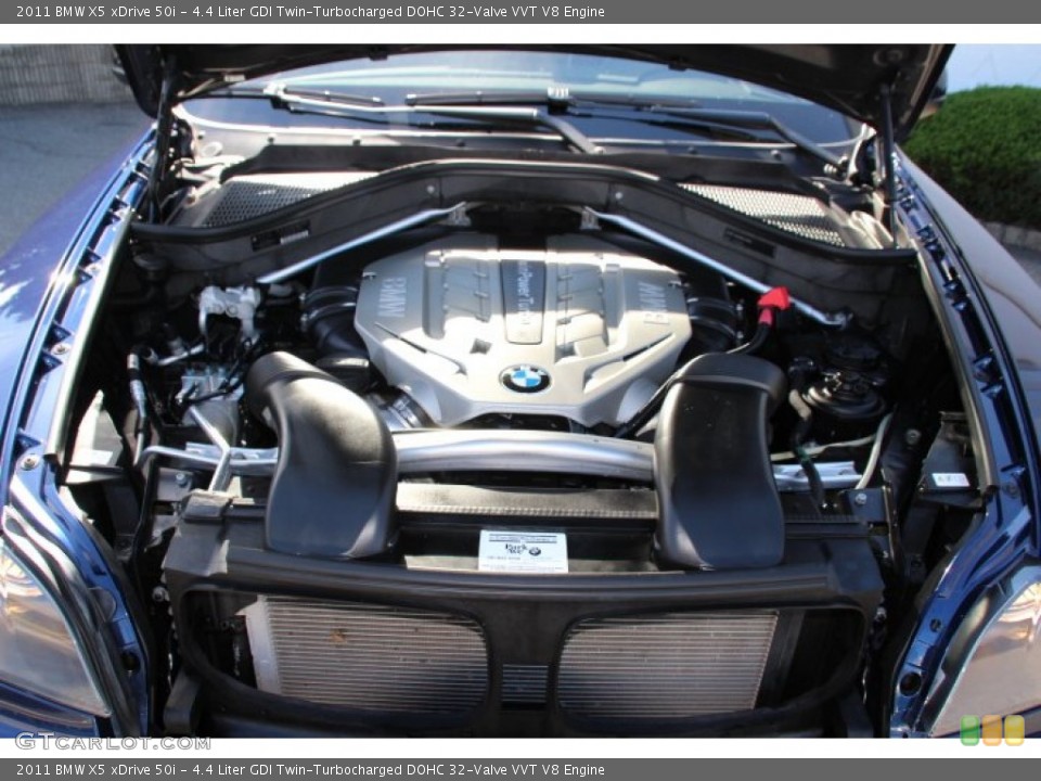 4.4 Liter GDI Twin-Turbocharged DOHC 32-Valve VVT V8 Engine for the 2011 BMW X5 #86247722