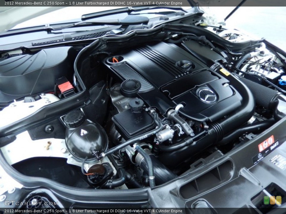 1.8 Liter Turbocharged DI DOHC 16-Valve VVT 4 Cylinder Engine for the 2012 Mercedes-Benz C #86255702