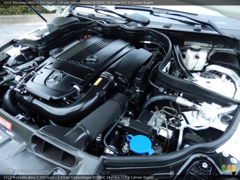 1.8 Liter Turbocharged DI DOHC 16-Valve VVT 4 Cylinder Engine for the 2012 Mercedes-Benz C #86255720
