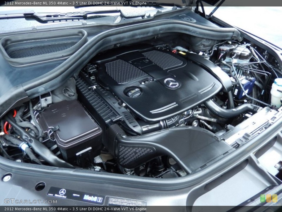 3.5 Liter DI DOHC 24-Valve VVT V6 2012 Mercedes-Benz ML Engine