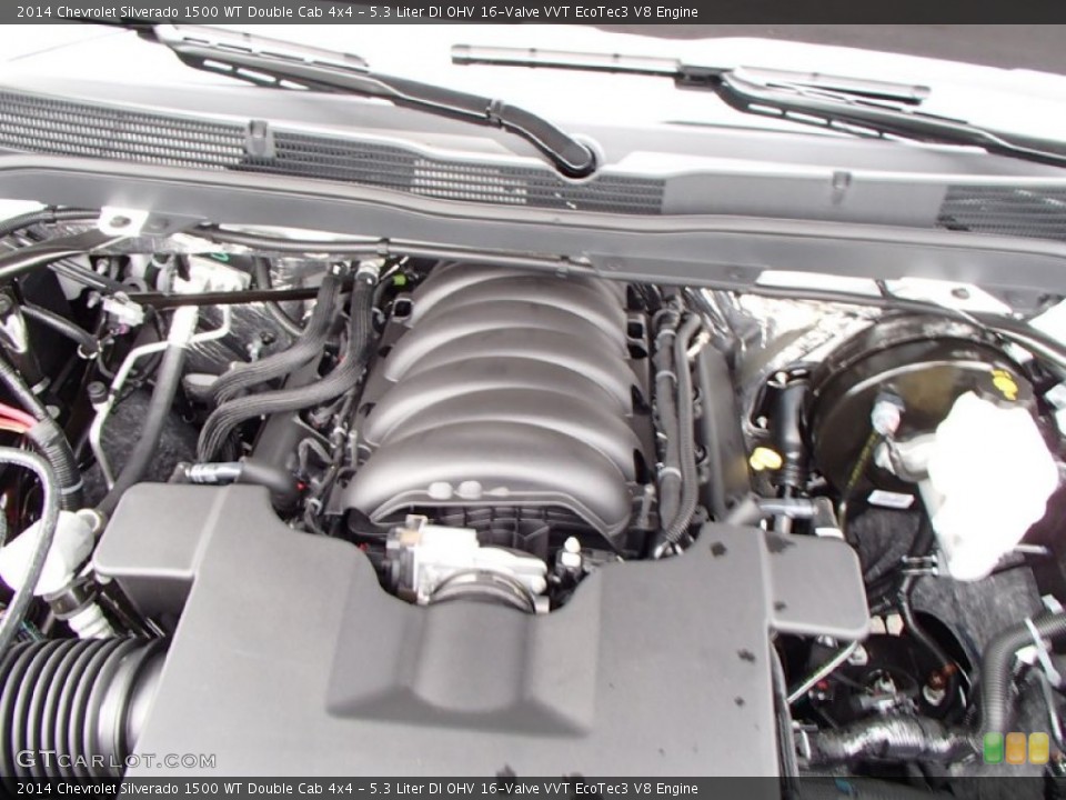 5.3 Liter DI OHV 16-Valve VVT EcoTec3 V8 Engine for the 2014 Chevrolet Silverado 1500 #86257478