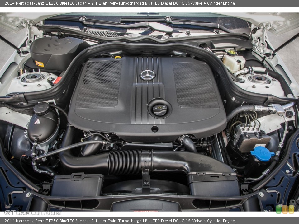 2.1 Liter Twin-Turbocharged BlueTEC Diesel DOHC 16-Valve 4 Cylinder Engine for the 2014 Mercedes-Benz E #86269604