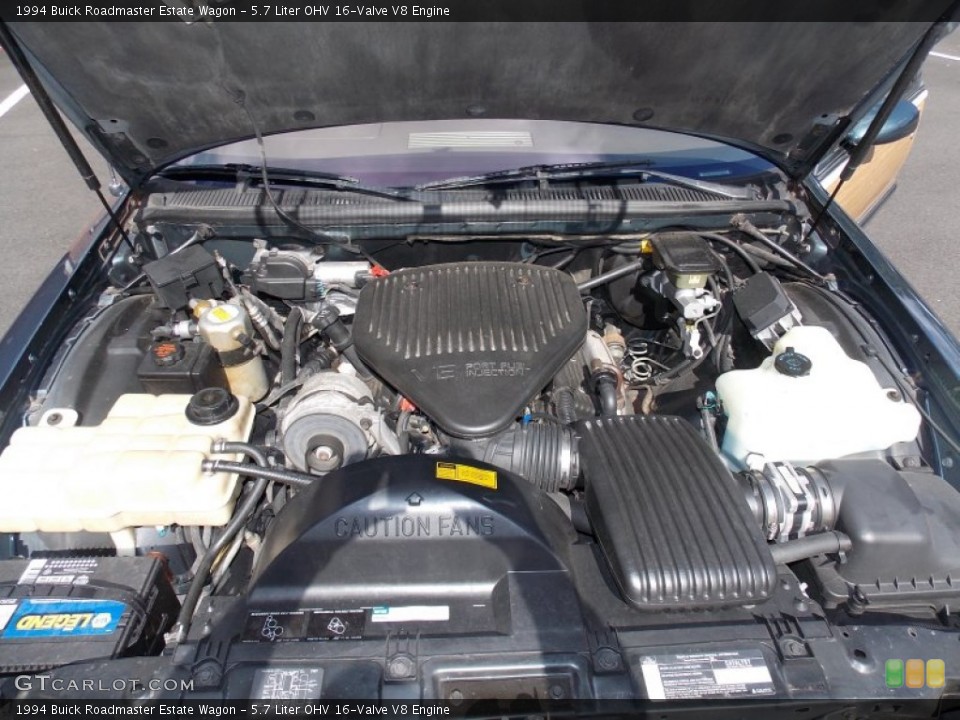 5.7 Liter OHV 16-Valve V8 1994 Buick Roadmaster Engine