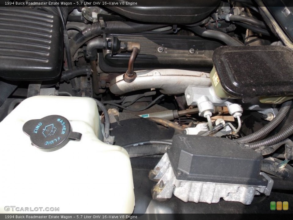 5.7 Liter OHV 16-Valve V8 Engine for the 1994 Buick Roadmaster #86271413