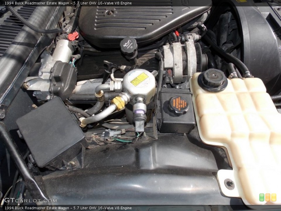 5.7 Liter OHV 16-Valve V8 Engine for the 1994 Buick Roadmaster #86271440