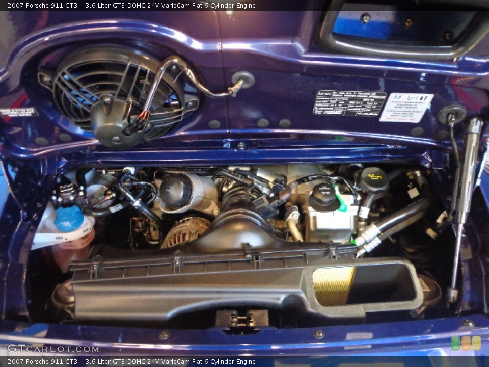3.6 Liter GT3 DOHC 24V VarioCam Flat 6 Cylinder Engine for the 2007 Porsche 911 #86271824