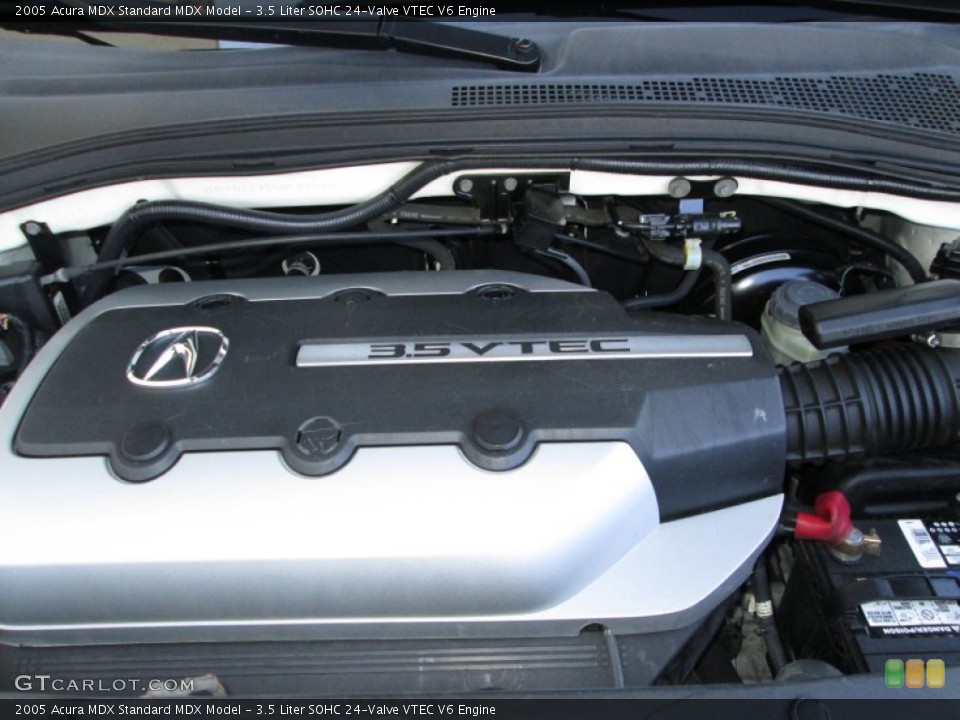 3.5 Liter SOHC 24-Valve VTEC V6 2005 Acura MDX Engine