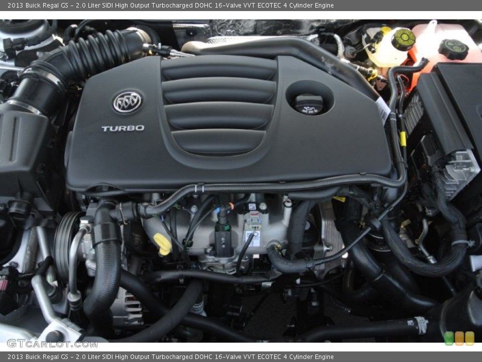 2.0 Liter SIDI High Output Turbocharged DOHC 16-Valve VVT ECOTEC 4 Cylinder 2013 Buick Regal Engine
