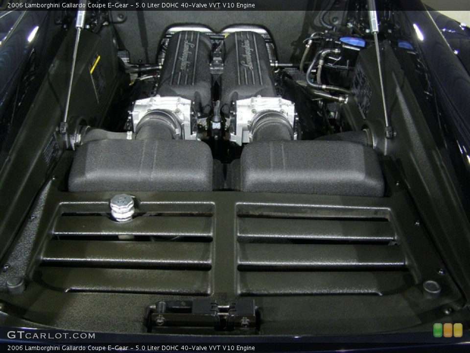 5.0 Liter DOHC 40-Valve VVT V10 Engine for the 2006 Lamborghini Gallardo #86287
