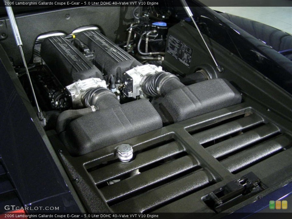 5.0 Liter DOHC 40-Valve VVT V10 Engine for the 2006 Lamborghini Gallardo #86293