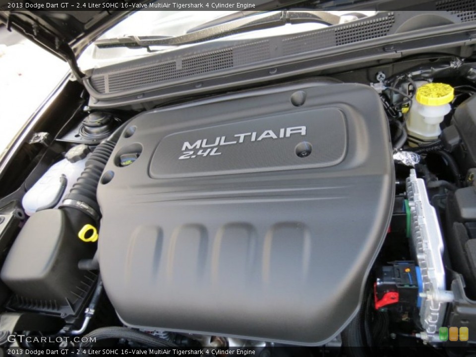 2.4 Liter SOHC 16-Valve MultiAir Tigershark 4 Cylinder 2013 Dodge Dart Engine
