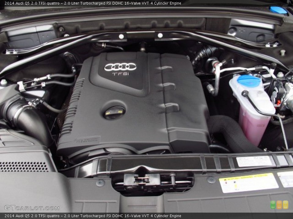 2.0 Liter Turbocharged FSI DOHC 16-Valve VVT 4 Cylinder Engine for the 2014 Audi Q5 #86297292