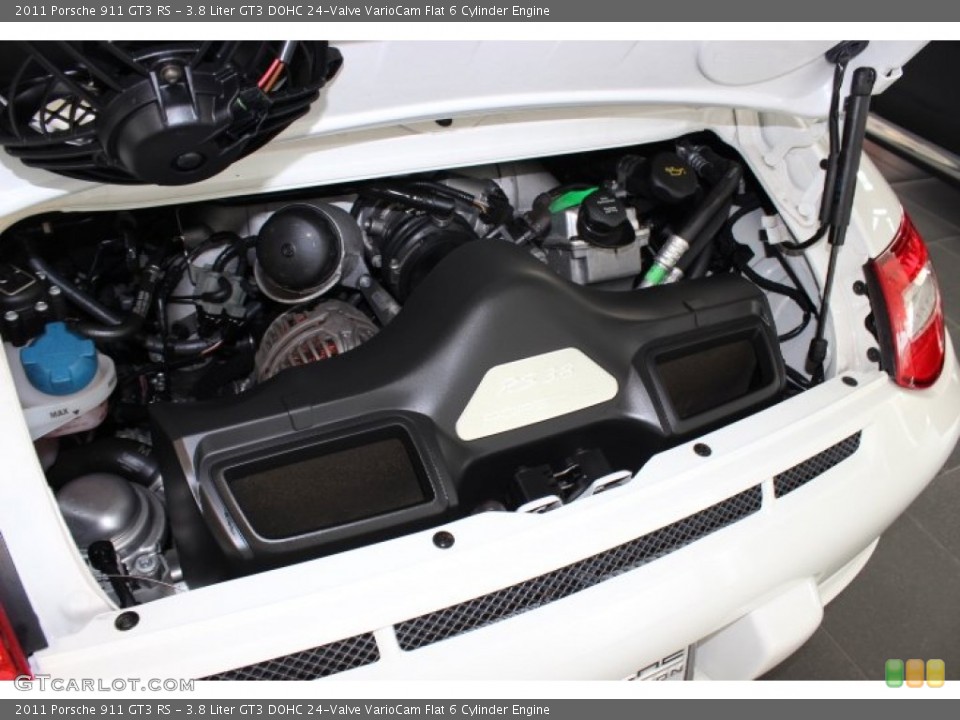 3.8 Liter GT3 DOHC 24-Valve VarioCam Flat 6 Cylinder Engine for the 2011 Porsche 911 #86301252