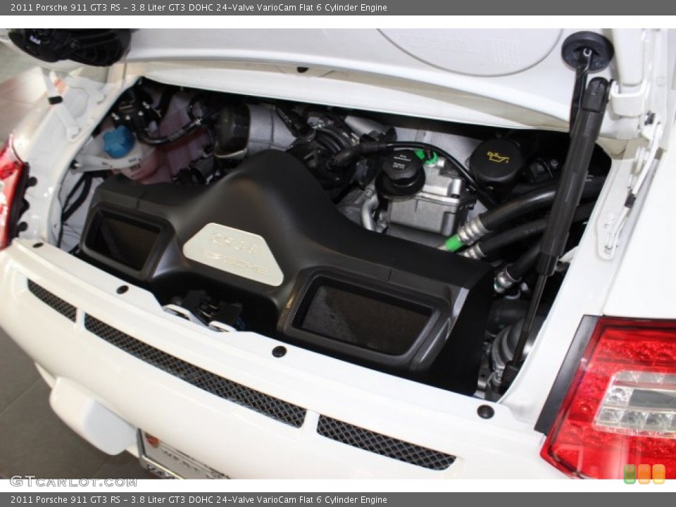 3.8 Liter GT3 DOHC 24-Valve VarioCam Flat 6 Cylinder Engine for the 2011 Porsche 911 #86301273