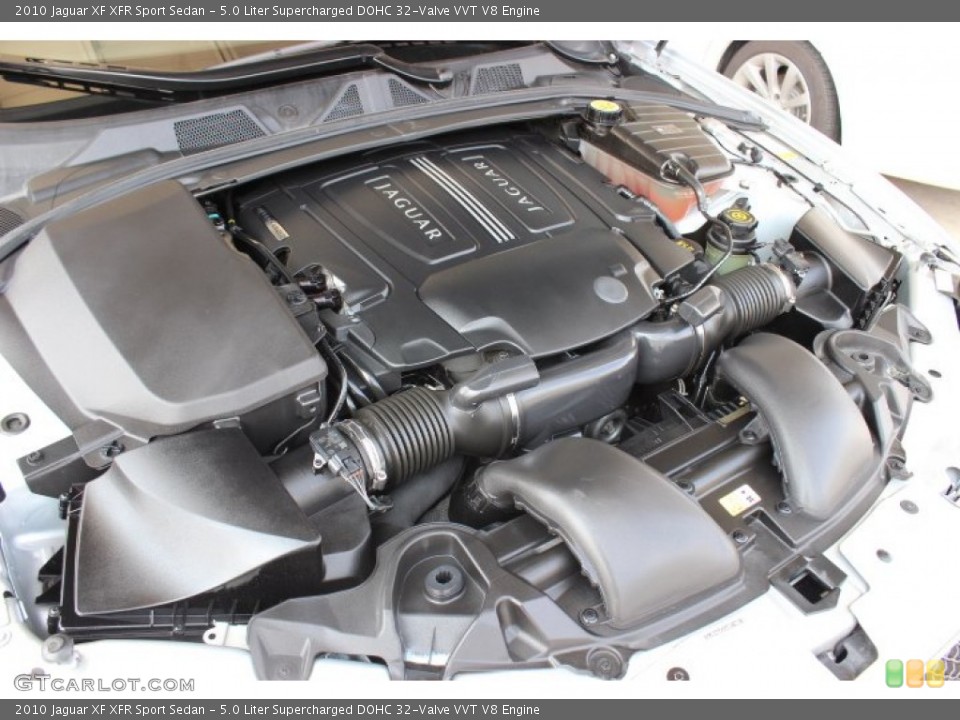 5.0 Liter Supercharged DOHC 32-Valve VVT V8 Engine for the 2010 Jaguar XF #86303139