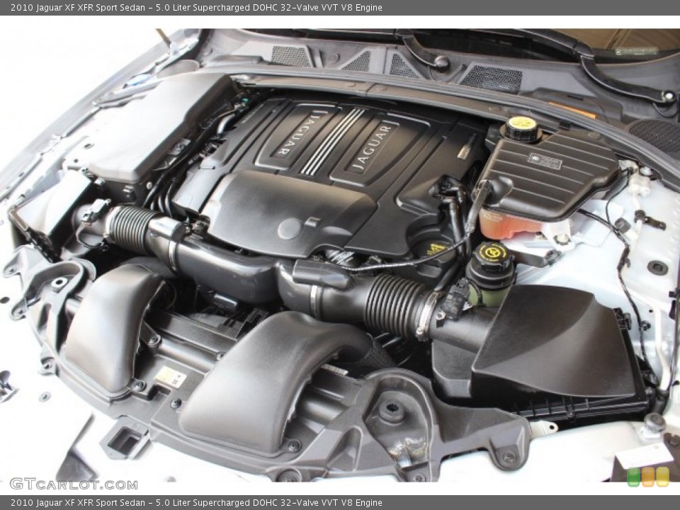 5.0 Liter Supercharged DOHC 32-Valve VVT V8 Engine for the 2010 Jaguar XF #86303157