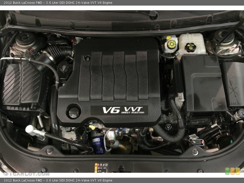 3.6 Liter SIDI DOHC 24-Valve VVT V6 Engine for the 2012 Buick LaCrosse #86311245