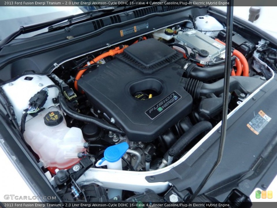 2.0 Liter Energi Atkinson-Cycle DOHC 16-Valve 4 Cylinder Gasoline/Plug-In Electric Hybrid Engine for the 2013 Ford Fusion #86325697