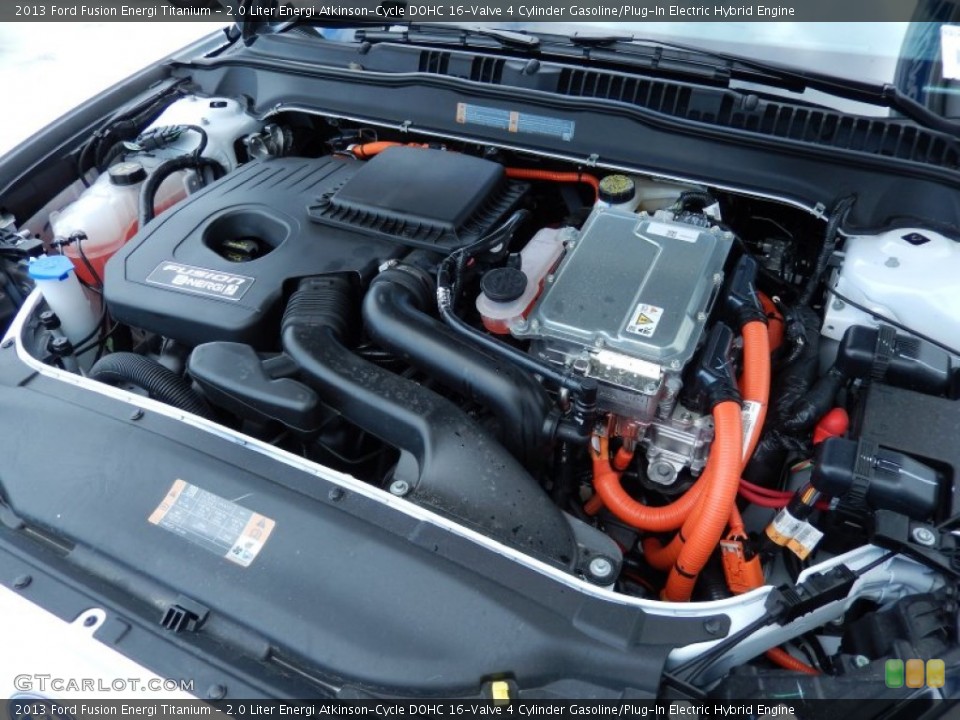 2.0 Liter Energi Atkinson-Cycle DOHC 16-Valve 4 Cylinder Gasoline/Plug-In Electric Hybrid Engine for the 2013 Ford Fusion #86325721