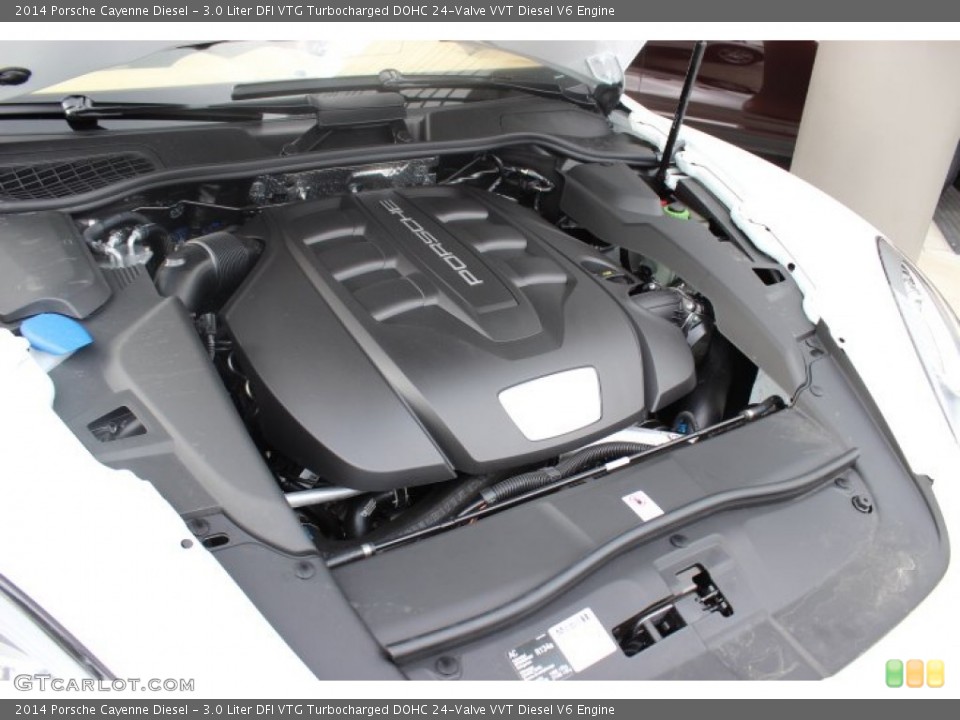 3.0 Liter DFI VTG Turbocharged DOHC 24-Valve VVT Diesel V6 Engine for the 2014 Porsche Cayenne #86338033