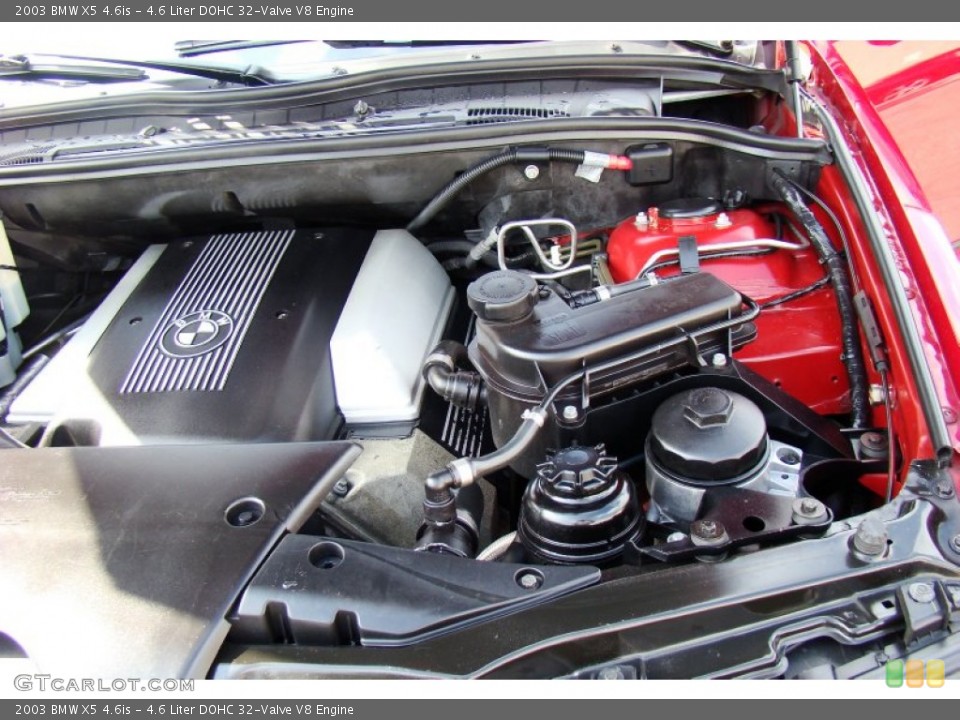 4.6 Liter DOHC 32-Valve V8 Engine for the 2003 BMW X5 #86347504