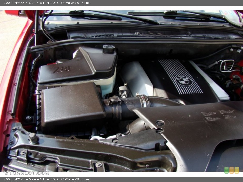 4.6 Liter DOHC 32-Valve V8 Engine for the 2003 BMW X5 #86347525