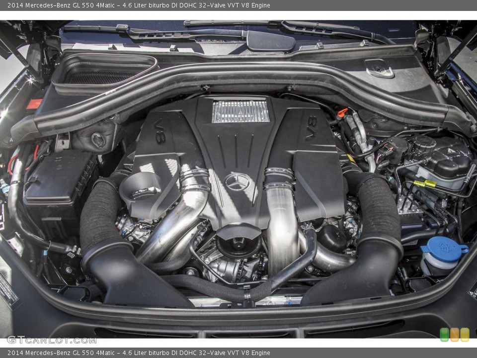 4.6 Liter biturbo DI DOHC 32-Valve VVT V8 Engine for the 2014 Mercedes-Benz GL #86348503