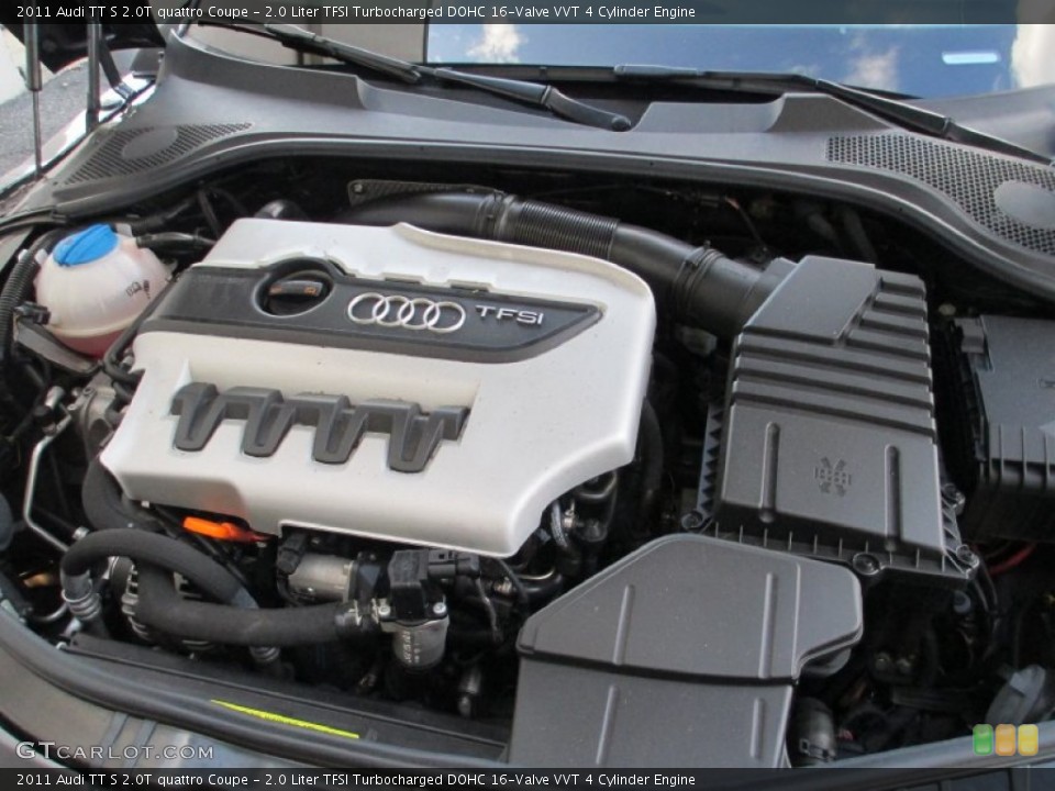 2.0 Liter TFSI Turbocharged DOHC 16-Valve VVT 4 Cylinder Engine for the 2011 Audi TT #86353576