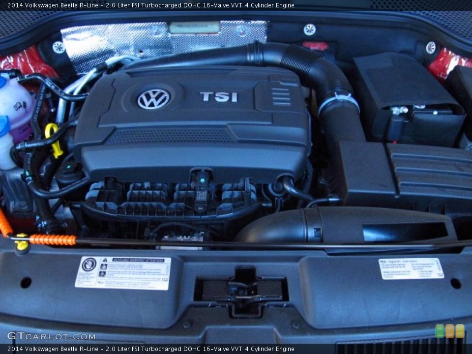 2.0 Liter FSI Turbocharged DOHC 16-Valve VVT 4 Cylinder Engine for the 2014 Volkswagen Beetle #86355114