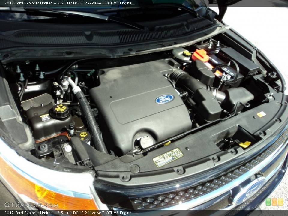 3.5 Liter DOHC 24-Valve TiVCT V6 Engine for the 2012 Ford Explorer #86359371