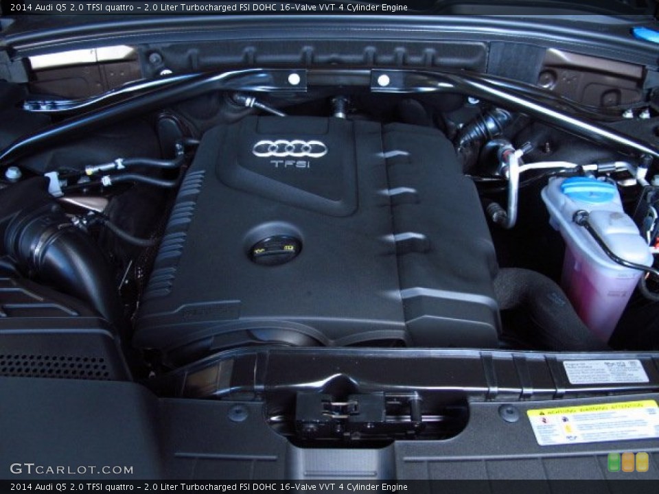 2.0 Liter Turbocharged FSI DOHC 16-Valve VVT 4 Cylinder Engine for the 2014 Audi Q5 #86364942