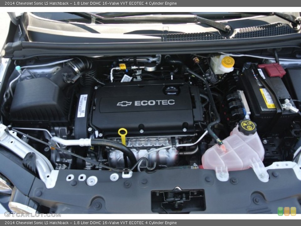 1.8 Liter DOHC 16-Valve VVT ECOTEC 4 Cylinder Engine for the 2014 Chevrolet Sonic #86377158