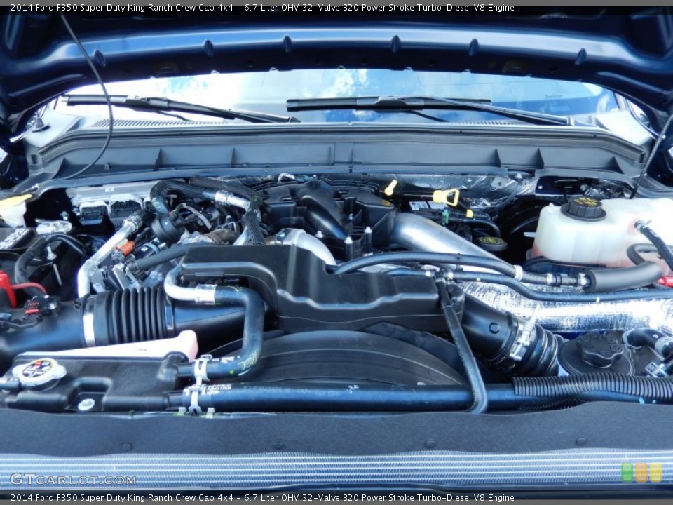 6.7 Liter OHV 32-Valve B20 Power Stroke Turbo-Diesel V8 Engine for the 2014 Ford F350 Super Duty #86385423
