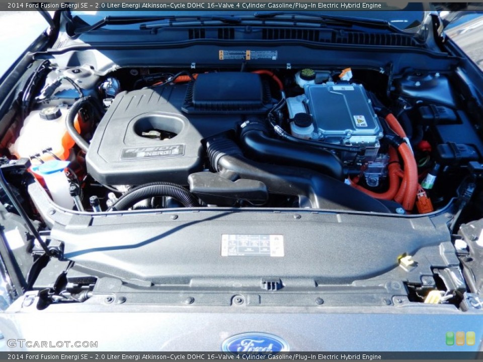 2.0 Liter Energi Atkinson-Cycle DOHC 16-Valve 4 Cylinder Gasoline/Plug-In Electric Hybrid Engine for the 2014 Ford Fusion #86385768
