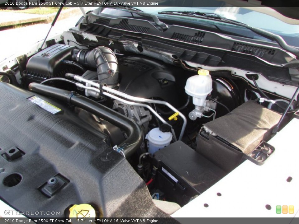 5.7 Liter HEMI OHV 16-Valve VVT V8 Engine for the 2010 Dodge Ram 2500 #86391177
