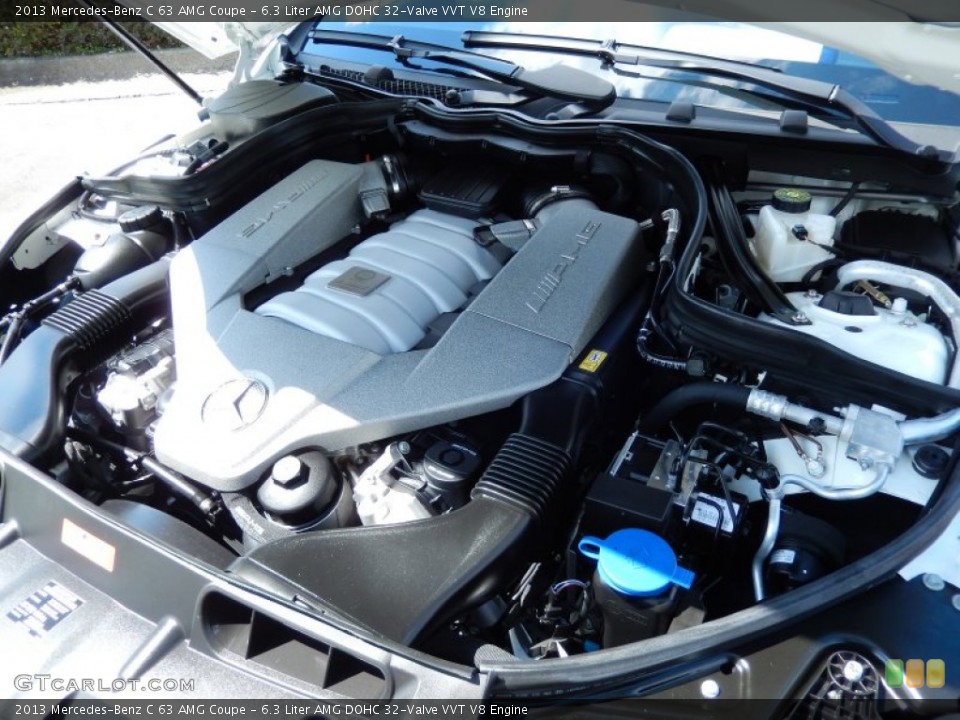 6.3 Liter AMG DOHC 32-Valve VVT V8 Engine for the 2013 Mercedes-Benz C #86392179